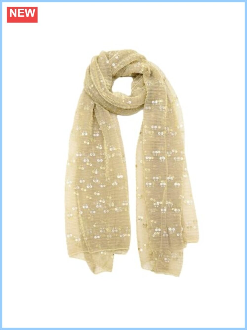 Sequin Shawl Women's Scarf for Evening Dresses